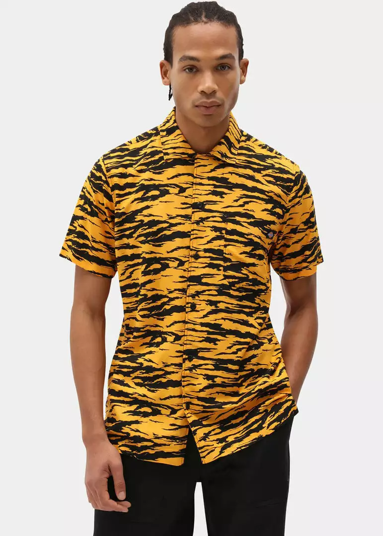 Dickies Mens Quamba Cadnium Shirt Yellow New In 3 Dickies Mens Quamba Cadnium Shirt Yellow New In