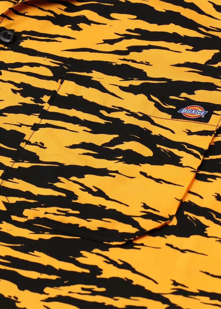 Dickies Mens Quamba Cadnium Shirt Yellow New In 9 Dickies Mens Quamba Cadnium Shirt Yellow New In