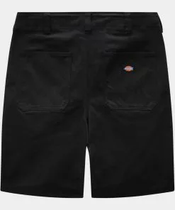 Dickies Mens Funkley Herringbone Shorts Black New In 11 Dickies Mens Funkley Herringbone Shorts Black New In