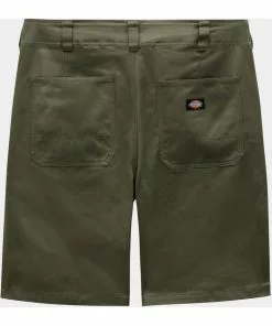 New In Dickies Mens Funkley Herringbone Shorts Military Green 15 New In Dickies Mens Funkley Herringbone Shorts Military Green