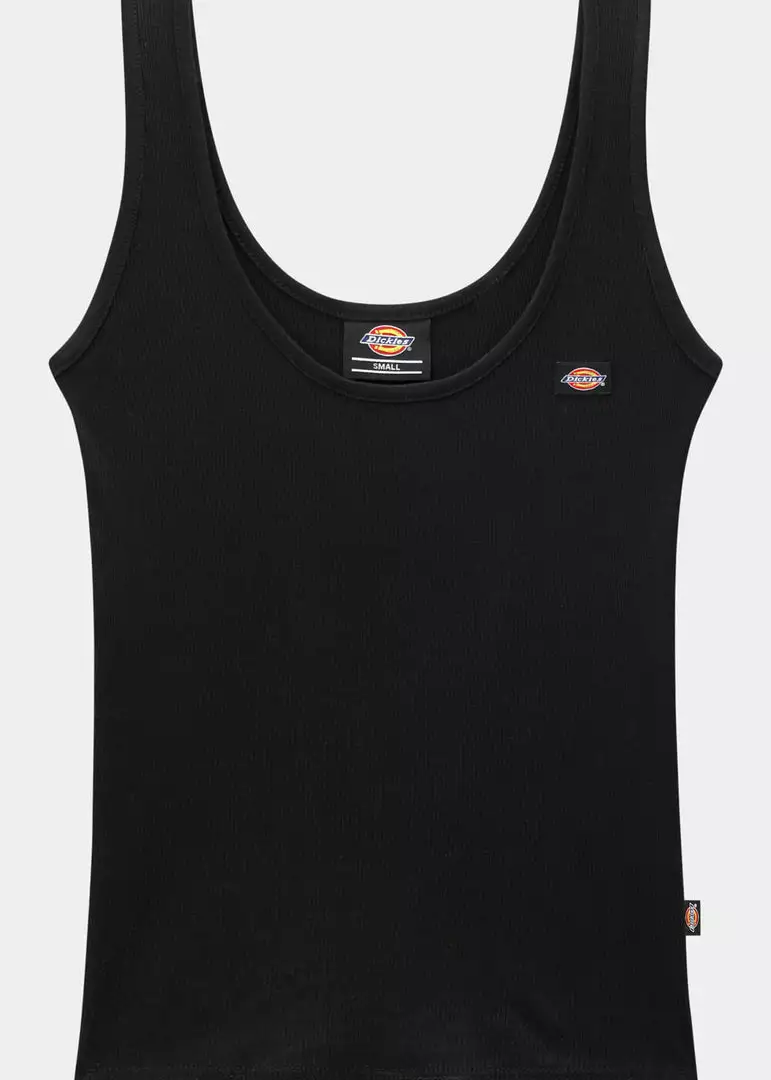 Dickies Women Mapleton Tank Top Black New In 3 Dickies Women Mapleton Tank Top Black New In