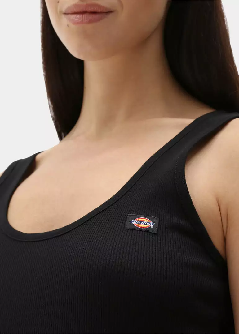 Dickies Women Mapleton Tank Top Black New In 6 Dickies Women Mapleton Tank Top Black New In