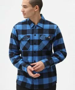 Dickies Men New Sacramento Shirt Blue