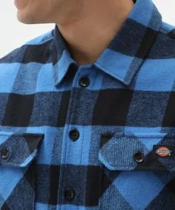 Dickies Men New Sacramento Shirt Blue