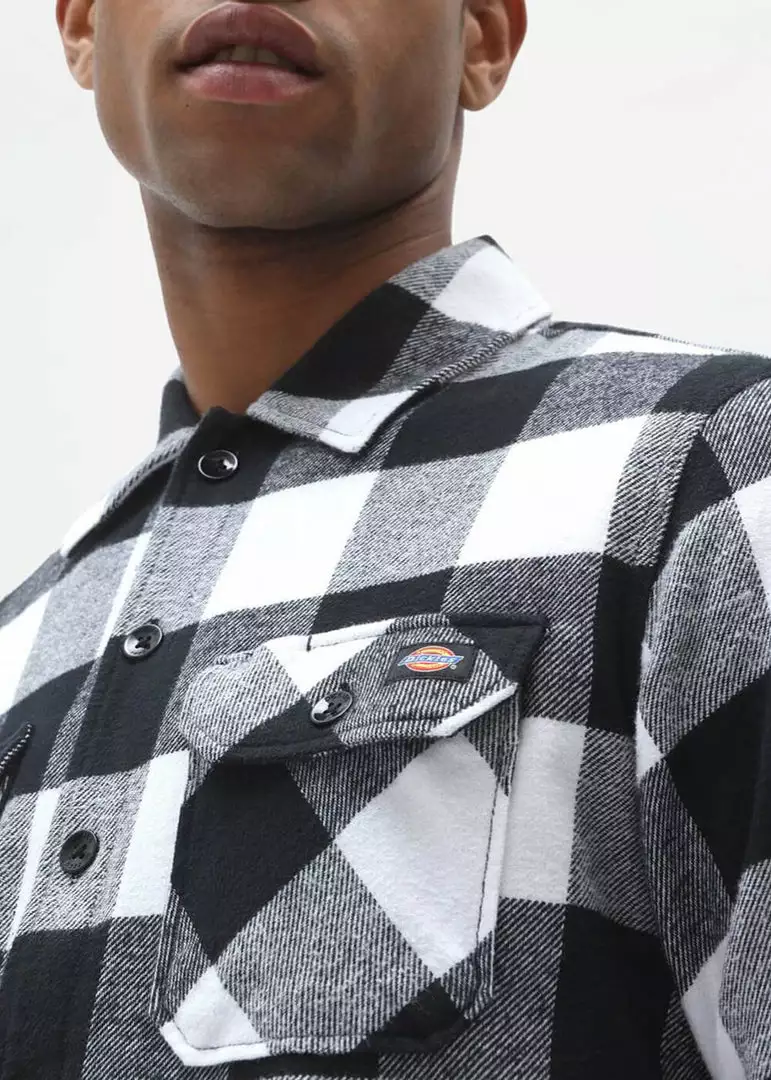 Dickies Men Sacramento Shirt Black New In 4 Dickies Men Sacramento Shirt Black New In