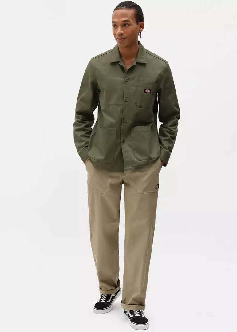 New In Dickies Mens Funkley Shirt Military Green 6 New In Dickies Mens Funkley Shirt Military Green