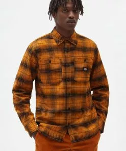 Dickies Heren Evansville Shirt Pumpkin Spice