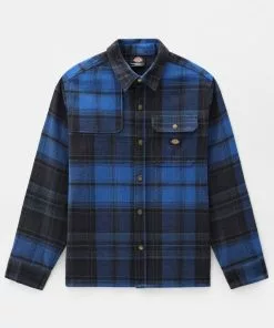 Dickies Men Nimmons Shirt Dark Navy