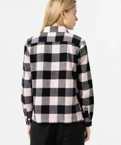 Dickies Women Sacramento Shirt Light Pink New In