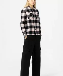 Dickies Women Sacramento Shirt Light Pink New In