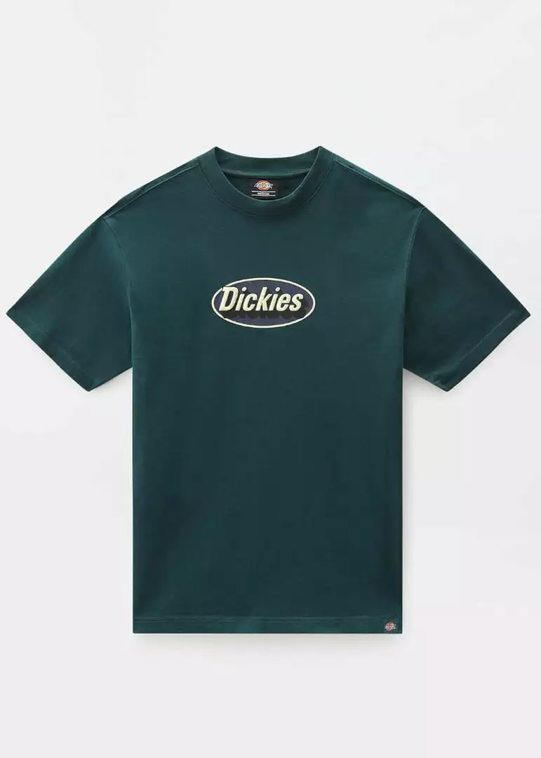 Dickies Mens Saxman T-Shirt Pine Green New In 4 Dickies Mens Saxman T-Shirt Pine Green New In