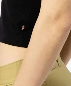 Dickies Dames Chain Lake Vest Top Black New In 11 Dickies Dames Chain Lake Vest Top Black New In