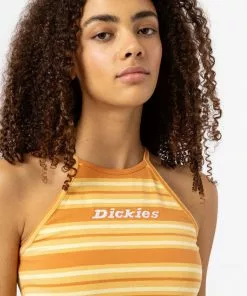 Dickies Womens Lynnwood Vest Top Pale Banana Yellow