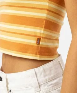 Dickies Womens Lynnwood Vest Top Pale Banana Yellow 13 Dickies Womens Lynnwood Vest Top Pale Banana Yellow