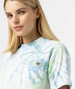 Dickies Damen Seatac T-Shirt Celadon Green New In