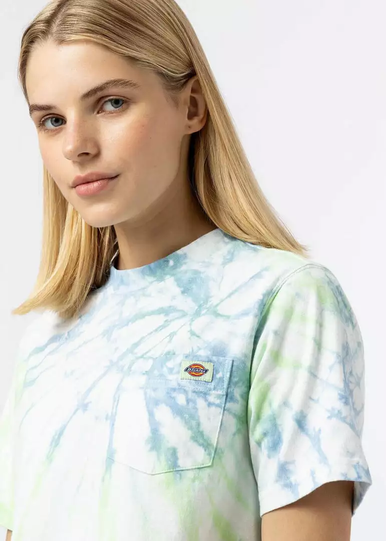 Dickies Damen Seatac T-Shirt Celadon Green New In 4 Dickies Damen Seatac T-Shirt Celadon Green New In