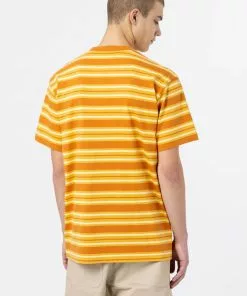Dickies Men Lynwood T-Shirt Pale Banana Yellow New In 10 Dickies Men Lynwood T-Shirt Pale Banana Yellow New In