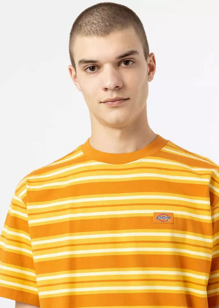 Dickies Men Lynwood T-Shirt Pale Banana Yellow New In 4 Dickies Men Lynwood T-Shirt Pale Banana Yellow New In