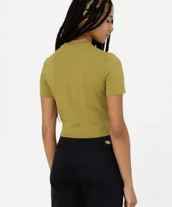 New In Dickies Women Maple Valley T-Shirt Moss Green 11 New In Dickies Women Maple Valley T-Shirt Moss Green