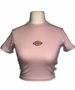 Dickies Women Maple Valley T-Shirt Light Pink 10 Dickies Women Maple Valley T-Shirt Light Pink