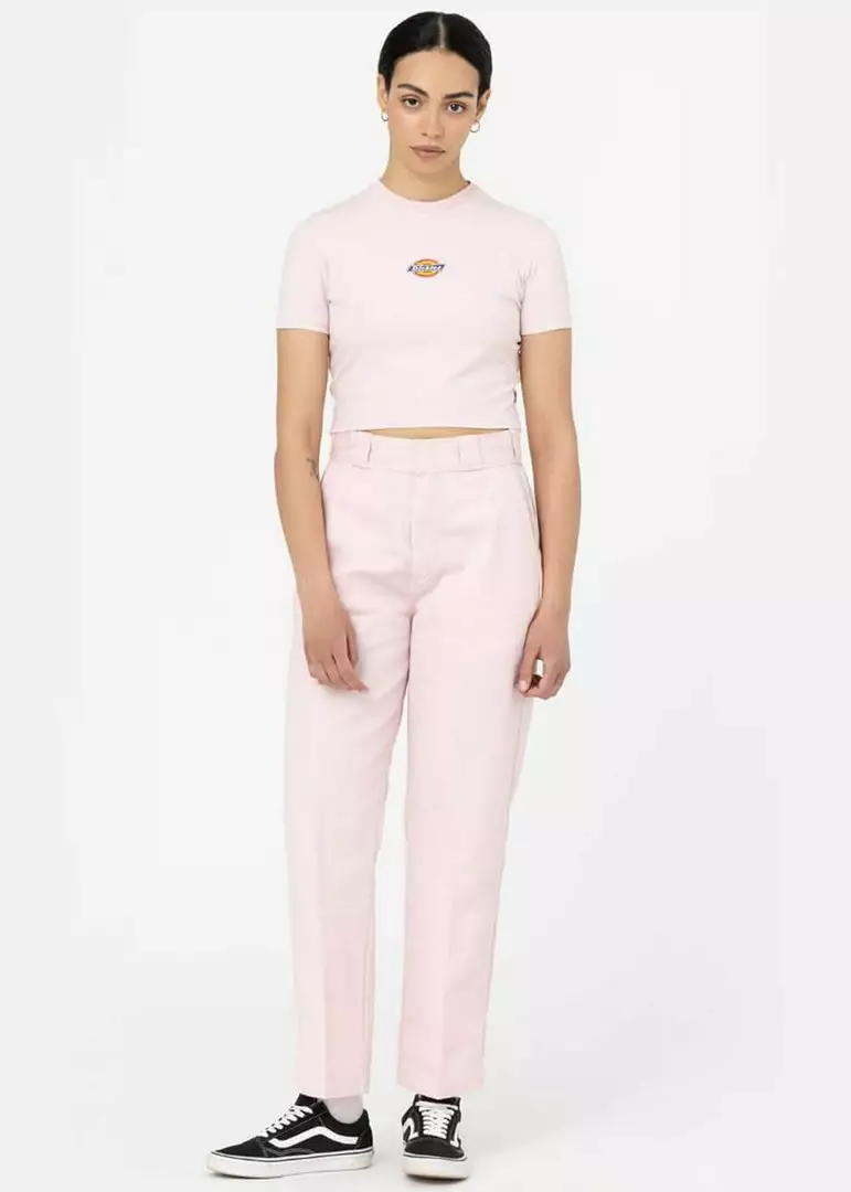 Dickies Women Maple Valley T-Shirt Light Pink 8 Dickies Women Maple Valley T-Shirt Light Pink
