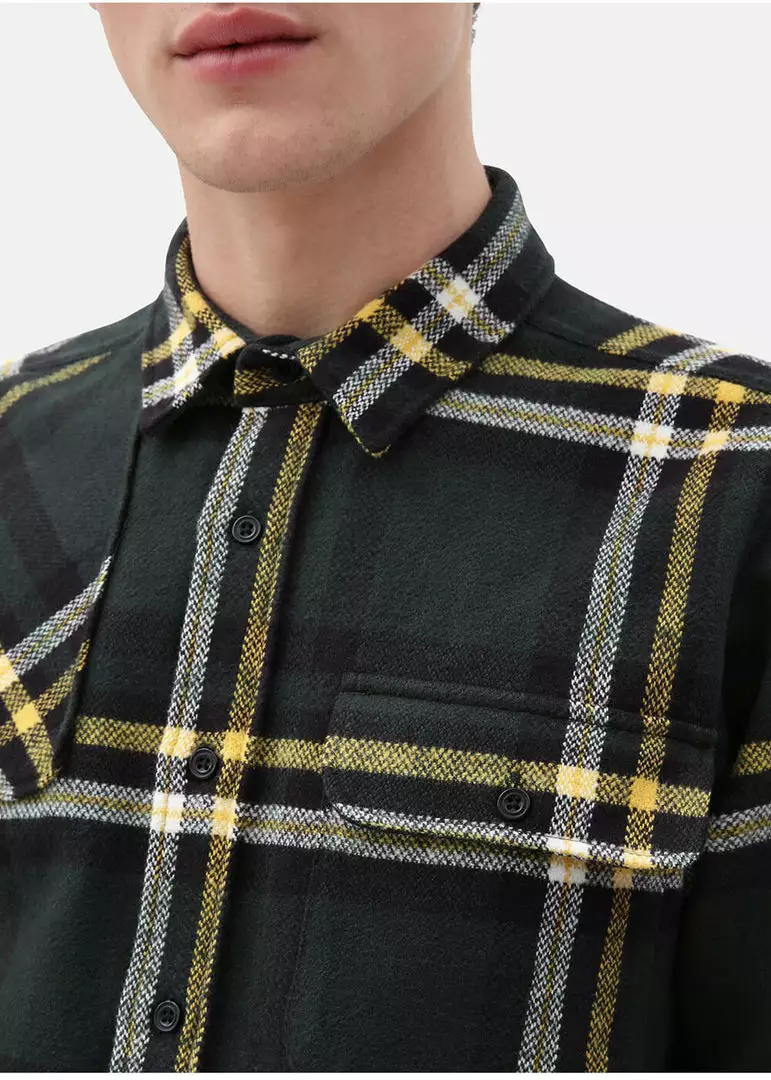 Dickies Mens Prestonburg Shirt Olive Green 5 Dickies Mens Prestonburg Shirt Olive Green