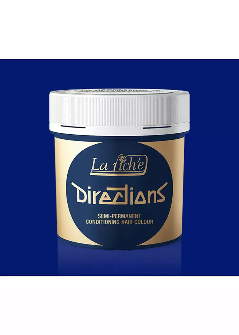 Directions Semi Permanent Hair Dye Midnight Blue 3 Directions Semi Permanent Hair Dye Midnight Blue