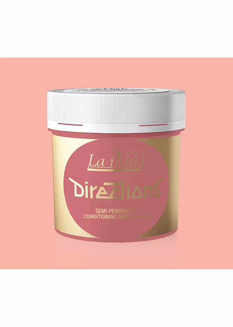 Directions Semi Permanent Hair Dye Pastel Pink 3 Directions Semi Permanent Hair Dye Pastel Pink