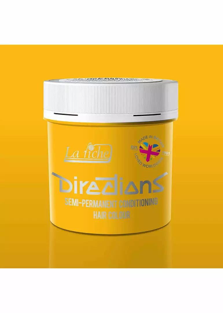 Directions Semi Permanent Hair Dye Sunflower New In 3 Directions Semi Permanent Hair Dye Sunflower New In