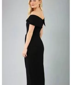 New In Diva Catwalk Vegas 50's Midi Dress Black