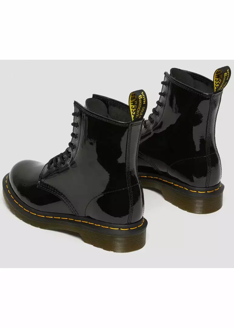 Dr. Martens 1460 Patent Patent Boots Black 7 Dr. Martens 1460 Patent Patent Boots Black