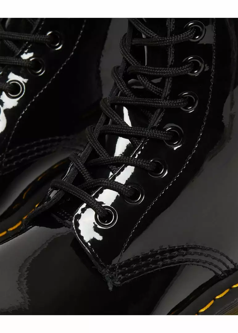 Dr. Martens 1460 Patent Patent Boots Black 13 Dr. Martens 1460 Patent Patent Boots Black
