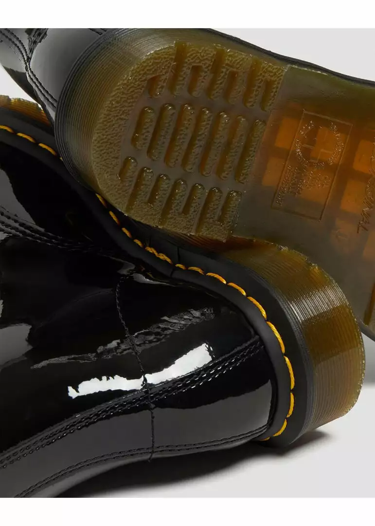 Dr. Martens 1460 Patent Patent Boots Black 5 Dr. Martens 1460 Patent Patent Boots Black
