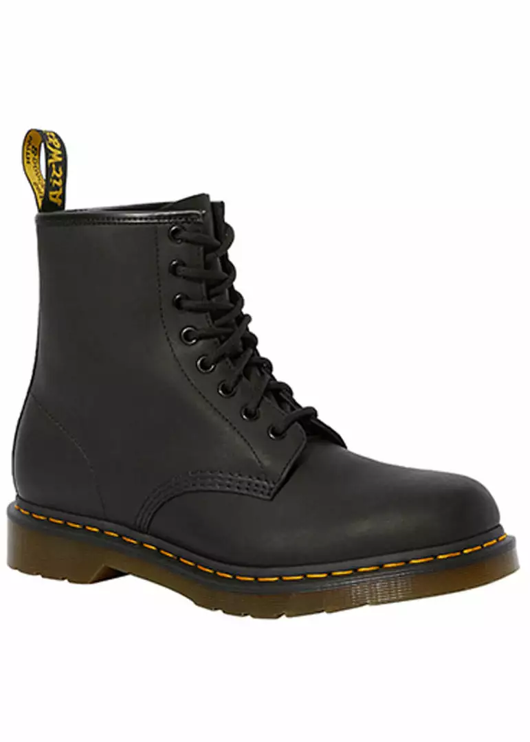 Dr. Martens 1460 Greasy Boots Black 3 Dr. Martens 1460 Greasy Boots Black