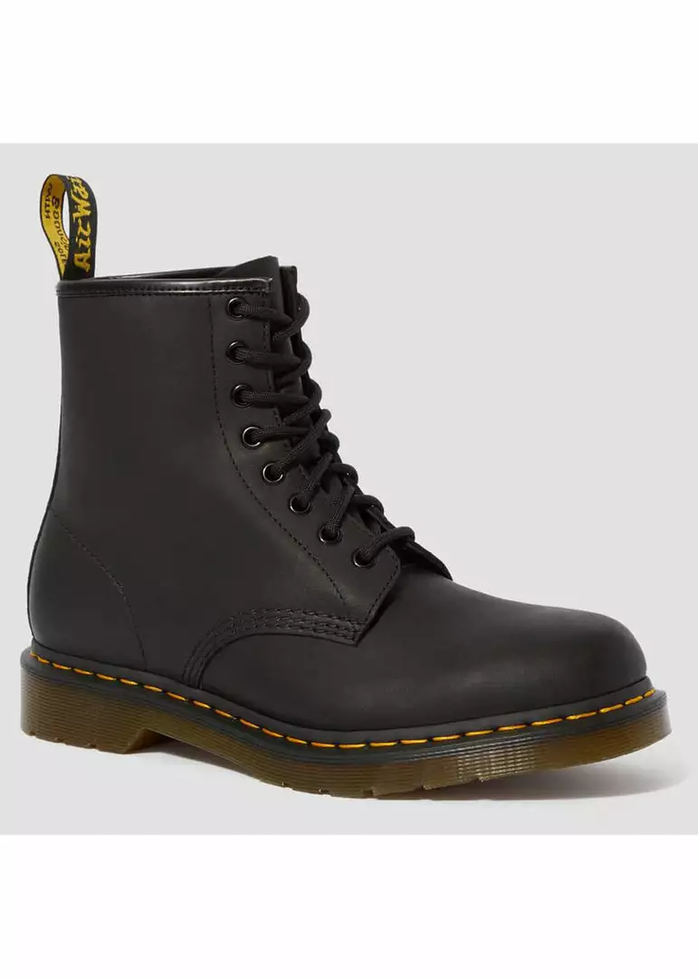 Dr. Martens 1460 Greasy Boots Black 11 Dr. Martens 1460 Greasy Boots Black