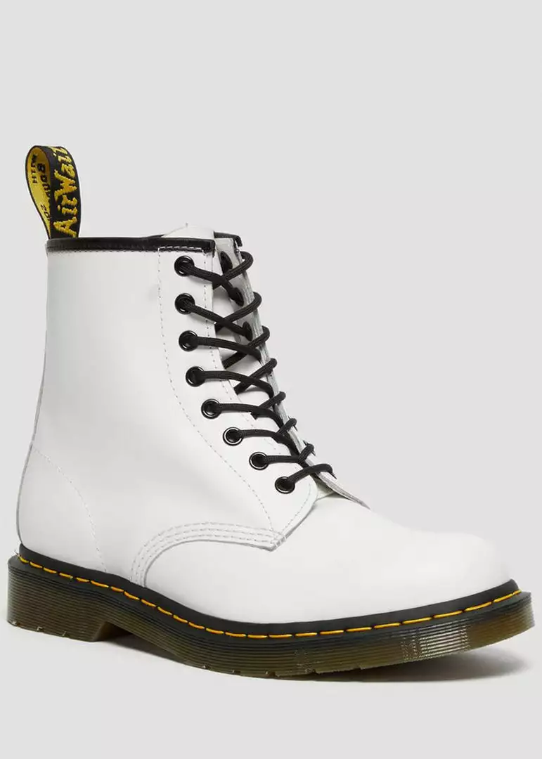 New In Dr. Martens 1460 Smooth Boots White 12 New In Dr. Martens 1460 Smooth Boots White