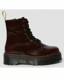 Dr. Martens Vegan Jadon Boots Red New In