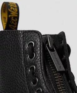 Dr. Martens Sinclair Nappa Leather Platform Boots Black New In