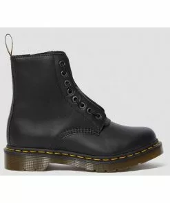 Dr. Martens 1460 Pascal Front Zip Nappa Boots Black 17 Dr. Martens 1460 Pascal Front Zip Nappa Boots Black