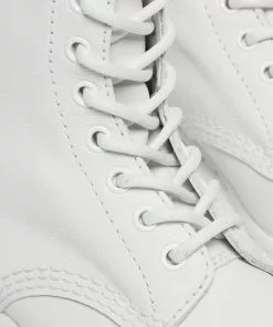 Dr. Martens 1460 Pascal Mono Virginia Soft Leather Boots White