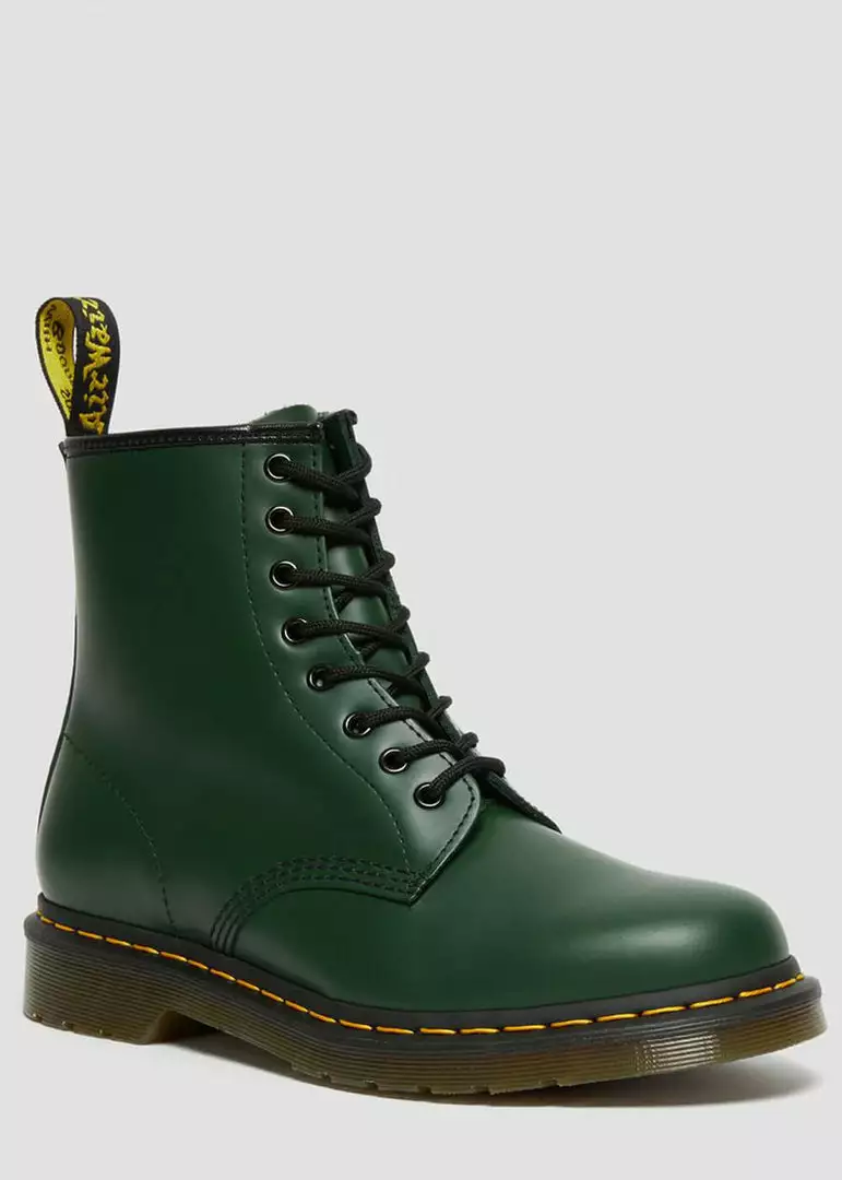New In Dr. Martens 1460 Smooth Boots Green 3 New In Dr. Martens 1460 Smooth Boots Green