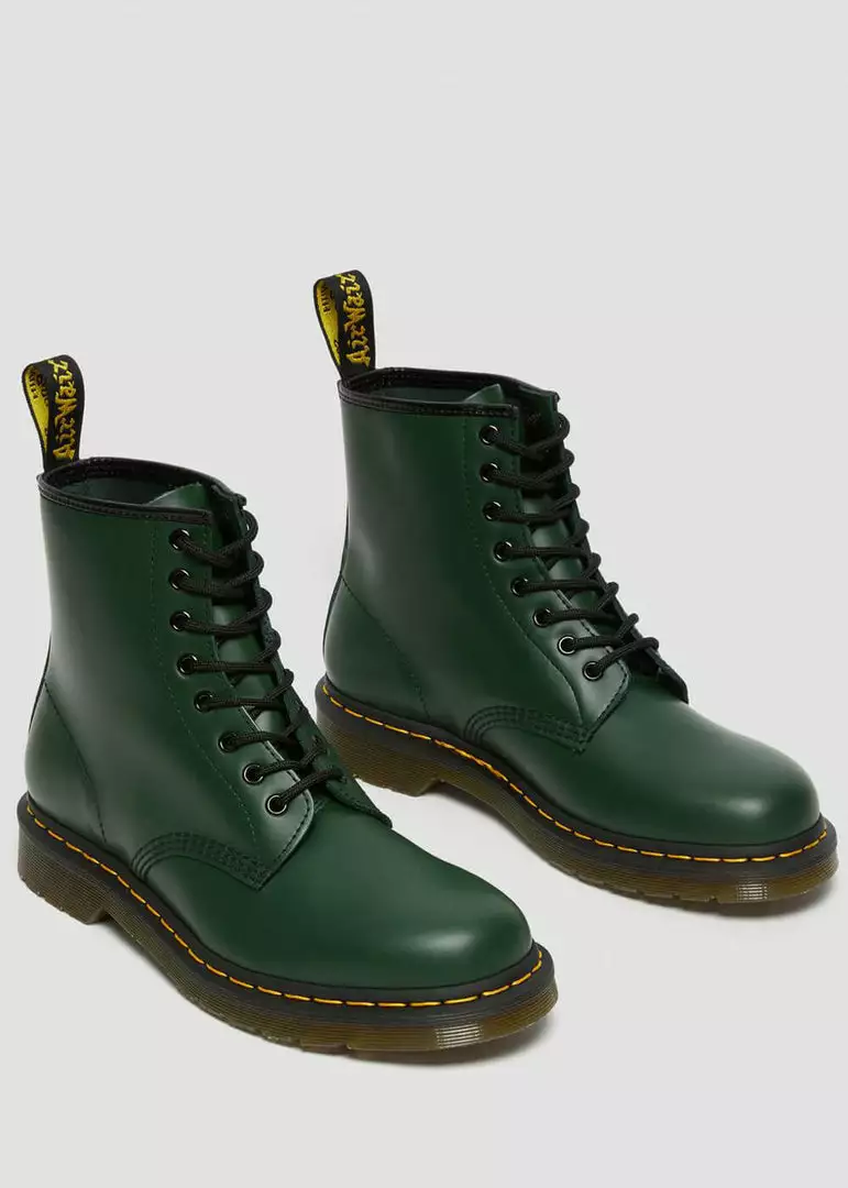 New In Dr. Martens 1460 Smooth Boots Green 5 New In Dr. Martens 1460 Smooth Boots Green