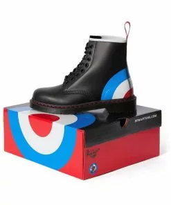 New In Dr. Martens 1460 The Who Target Smooth Boots Black 13 New In Dr. Martens 1460 The Who Target Smooth Boots Black