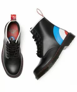 New In Dr. Martens 1460 The Who Target Smooth Boots Black 11 New In Dr. Martens 1460 The Who Target Smooth Boots Black