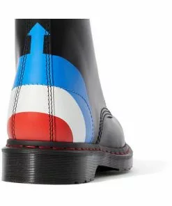New In Dr. Martens 1460 The Who Target Smooth Boots Black 12 New In Dr. Martens 1460 The Who Target Smooth Boots Black