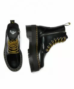 Dr. Martens Jadon Max Buttero Leather Platform Boots Black New In 14 Dr. Martens Jadon Max Buttero Leather Platform Boots Black New In