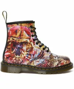 New In Dr. Martens 1460 CBGB Backhand Boots Multi 12 New In Dr. Martens 1460 CBGB Backhand Boots Multi