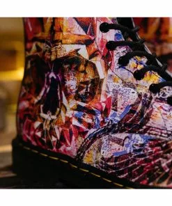 New In Dr. Martens 1460 CBGB Backhand Boots Multi 15 New In Dr. Martens 1460 CBGB Backhand Boots Multi