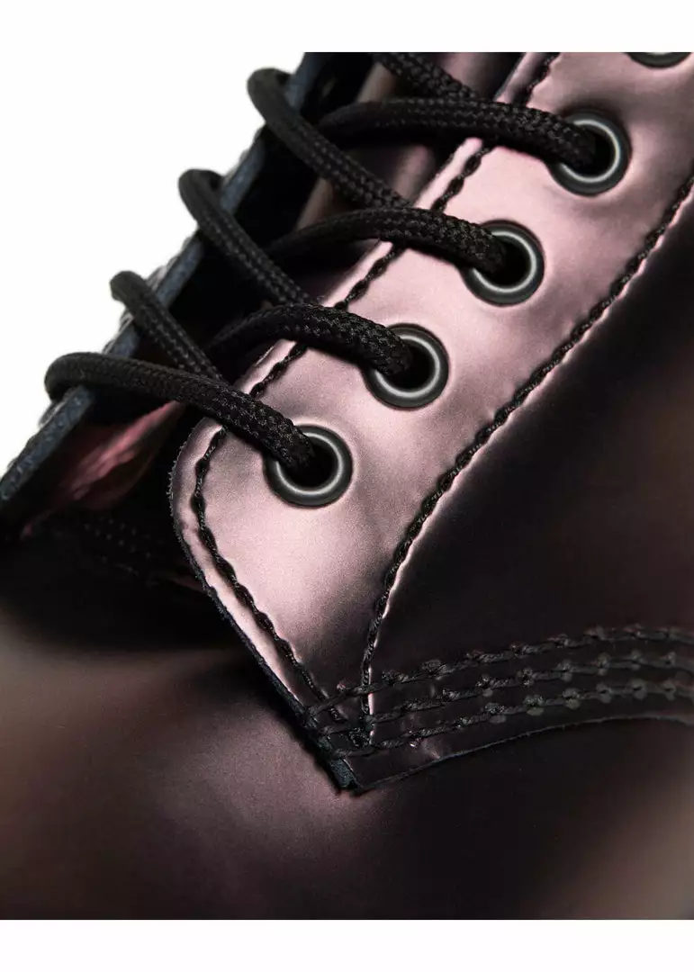 New In Dr. Martens 1460 Pascal Chroma Metallic Leather Boots Red 4 New In Dr. Martens 1460 Pascal Chroma Metallic Leather Boots Red