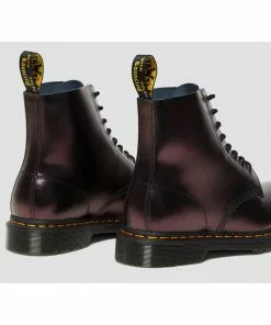 New In Dr. Martens 1460 Pascal Chroma Metallic Leather Boots Red 15 New In Dr. Martens 1460 Pascal Chroma Metallic Leather Boots Red